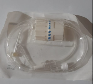 IV Extension Set with Flow Regulator 20 Male and Female Luer Lock
